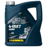 Масло для садовой техники Mannol 4-Takt Agro SAE 30, 4 л