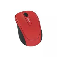 Мышь Microsoft Wireless Mobile Mouse 3500 Limited Edition Flame Red USB, красный