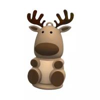 Флешка SmartBuy NY series Caribou Deer 16 ГБ, коричневый