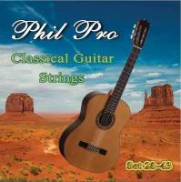 Струны PHIL PRO классической гитары с обмоткой из посеребренной меди 028-043