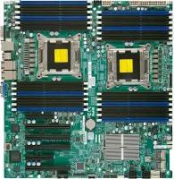 Материнская плата Supermicro X9DRI-LN4F+ 2xLGA2011, EE-ATX, Intel C602, 24xDDR3, 10xSATA, 4xGbE, IPMI