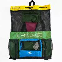 Сетчатый мешок - рюкзак для спорта и пляжного отдыха SwimRoom 