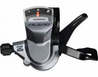 Манетка лев. 3 Shimano Alivio ESLM4000LB, RapidFire Plus 3ск. левый+трос черный инд. уп