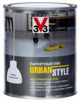 V33 3V3 Лак для пола URBAN STYLE 0,75л шоколад