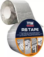 Лента битумная Титан Professional RS Tape для кровли 100 мм*10 м алюминий, 3 ленты