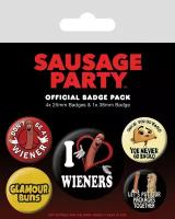 Аксессуары Пирамид Интернешнл Sausage Party (Wieners) / Комплект значков Сосисечная вечеринка (Сардельки)