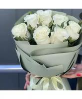 Букет живых цветов №51 Розы 7 шт. букет для девушки