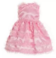 Наряд Kidz N Cats Rose dress with tulle ruffles (Платье с рюшами для кукол Кидз Н Катс, для кукол 21 см)