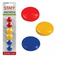 Магниты для доски Staff Basic 20 мм 6 шт 236404 (6)