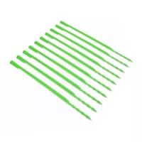 Зеленые колышки для крепления бордюрной ленты - 10 шт. (зеленый)