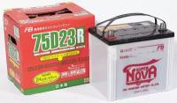 Аккумулятор автомобильный Furukawa Battery Super Nova 75D23R 6СТ-65 прям. 232x173x225