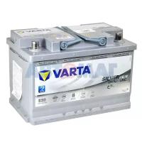 Аккумулятор VARTA 70е 570 901 076 Silver dynamic AGM (E39/A7)