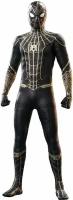 Коллекционная фигурка Hot Toys 1/6 Marvel: Spider-Man No Way Home - Spider-Man Black and Gold Suit (Хот тойз Марвел: Человек-паук Нет пути домой - Человек-паук в Черно-золотом костюме, 31 см)