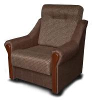 Кресло-кровать Мартин 60х190 рогожка коричневый