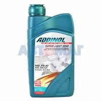 Масло моторное ADDINOL Super Light 0540 5w40 1 л синтетическое