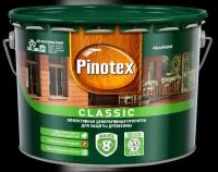 Pinotex Classic / Пинотекс Классик фасадная пропитка для дерева защита 9л бесцветный