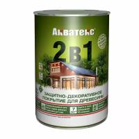 Защитно-декоративное покрытие акватекс 2в1 (палисандр / 0.8л.)