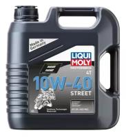 Моторное масло 4-х тактное Liqui Moly Motorbike 4T Synth Scooter 10W-40 полусинтетическое 4 л