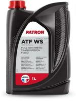 PATRON ATF WS 1L ORIGINAL Жидкость гидравическая 1-TOYOTA AUTO FLUID WS, MB 236.12, HYUNDAI SP-IV/SPH-IV, FORD MERCON SP/LV/