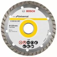 Алмазный отрезной диск турбо. - Диск отрезной 125мм 2608615037 – Bosch Power Tools – 3165140857147