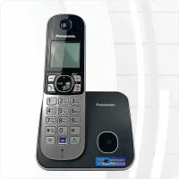 Радиотелефон Panasonic DECT KX-TG6811RUB, черный