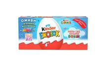 Шоколадное яйцо Kinder Surprise Классический 3шт, 60г