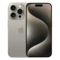 Смартфон Apple iPhone 15 Pro 256 ГБ, Dual: nano SIM + eSIM, титановый