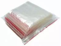 Пакет Зип лок (Zip Lock) 20х20 45 мкм прозрачные (100 шт.)