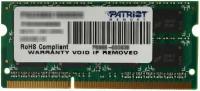 Модуль памяти SODIMM DDR3 4GB Patriot Memory PSD34G16002S PC3-12800 1600MHz CL11 1.5V RTL