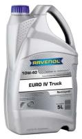 моторное масло ravenol euro iv truck sae 10w-40 ( 5л) new