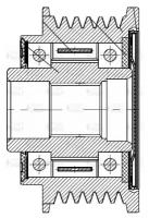Шкив с обгонной муфтой генератора SsangYong Actyon (12-)/Korando (10-) 2.0XDi STARTVOLT SGP 1751