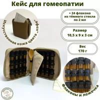 Аптечка Homeopathic_cases для гомеопатических препаратов на 24 флакона по 2 мл