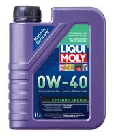 Моторное масло Liqui Moly Synthoil Energy 0W-40 синтетическое 1 л