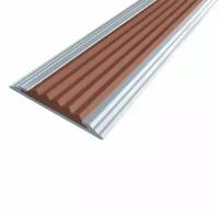 Противоскользящая алюминиевая полоса Стандарт 3,0 м 40 мм/5,6 мм