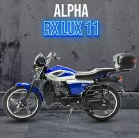 Мопед Motoland Альфа RX LUX 11 синий (А)
