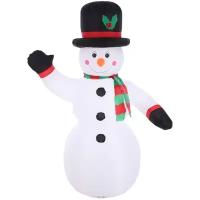 Edelman Надувная фигура Снеговик - Christmas is coming 2 м с LED подсветкой, IP44 1086640