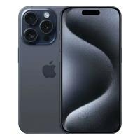 Смартфон Apple iPhone 15 Pro 256 ГБ, Dual: nano SIM + eSIM, синий