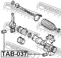 Сайленблок рулевой рейки, TAB037 FEBEST TAB-037