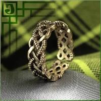Женское кольцо Joker Studio из бронзы с кельтскими узорами