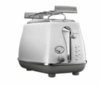 Тостер DeLonghi Icona Capitals CTOC2103.W 900 Вт, белый