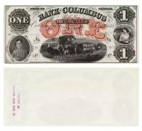 1 доллар 1858 США, Джорджия, Bank of Columbus, копия арт. 19-17797
