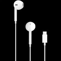 Apple Проводная гарнитура Apple EarPods с разъёмом Type-C, белая (MTJY3)