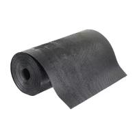 Черная пластиковая бордюрная лента (10х0,3 м) (черный)