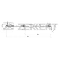 Шланг тормозной Mazda 3 03- Mazda 5 05- Zekkert BS9405