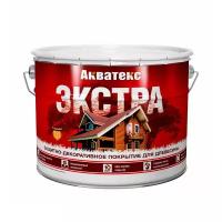 Акватекс Акватекс-Экстра защитно-декоративное покрытие для древесины алкидное полуглянцевое красное дерево 2,7л
