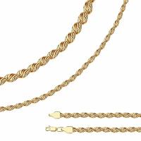 Золотая цепь плетение Веревка TALANT 331-00-0060-30333, Золото 585°, размер 50
