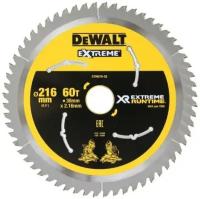 Пилный диск XR 216mm x 30mm 60T CSB DT99570-QZ DeWALT