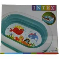 Бассейн надувной детский Intex (57482NP) 163х107х46 см