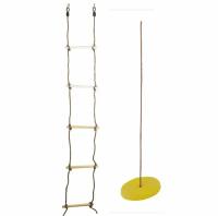 Качели детские подвесные Playgarden/Набор навесного оборудования №1: качели и веревочная лестница