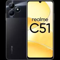 realme Смартфон realme C51 4/64GB Черный RU